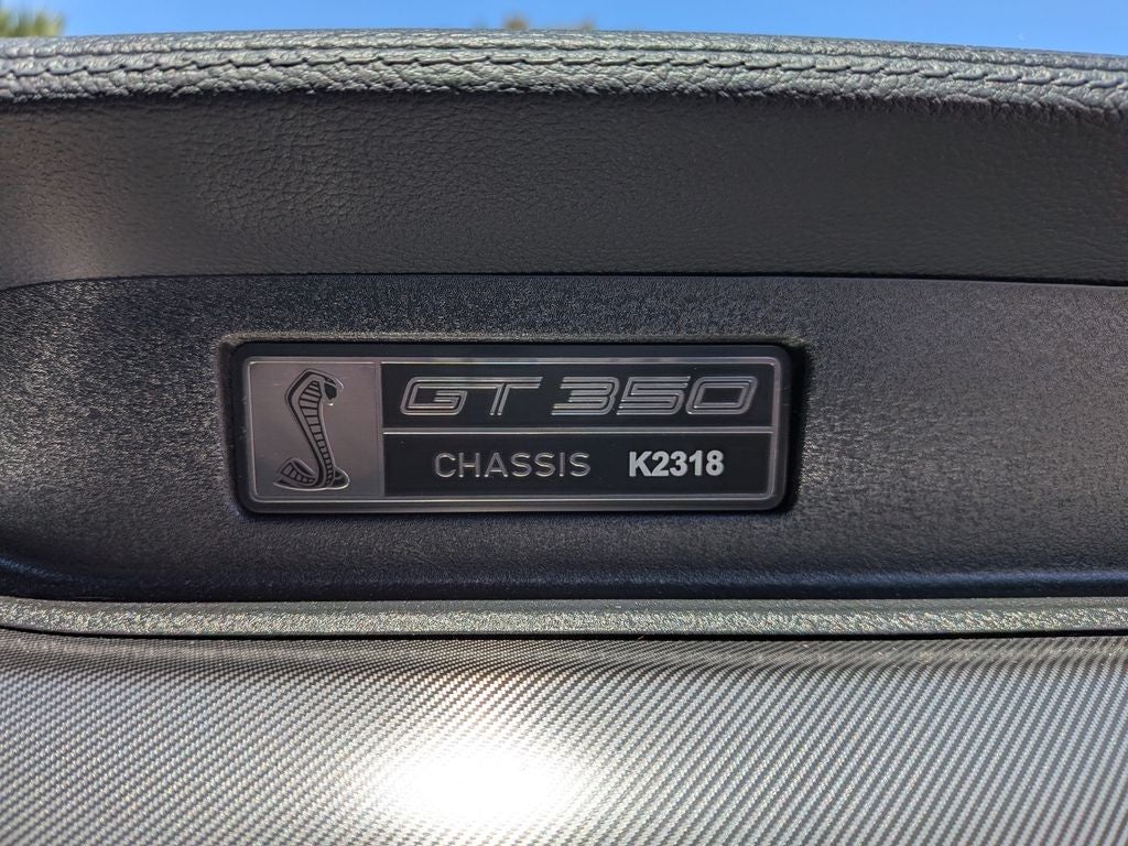 2019 Ford Mustang Shelby GT350