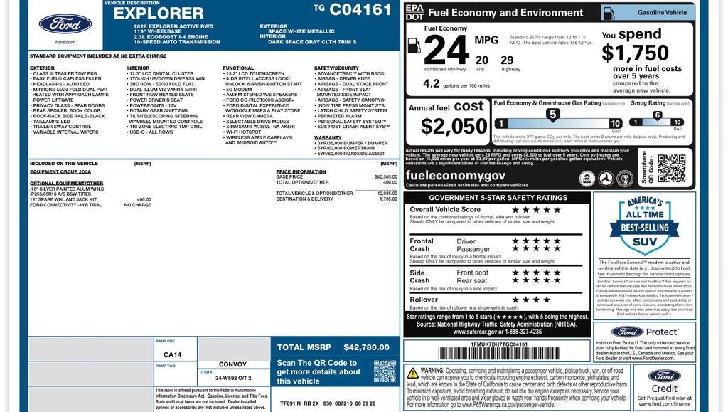 2026 Ford Explorer Active
