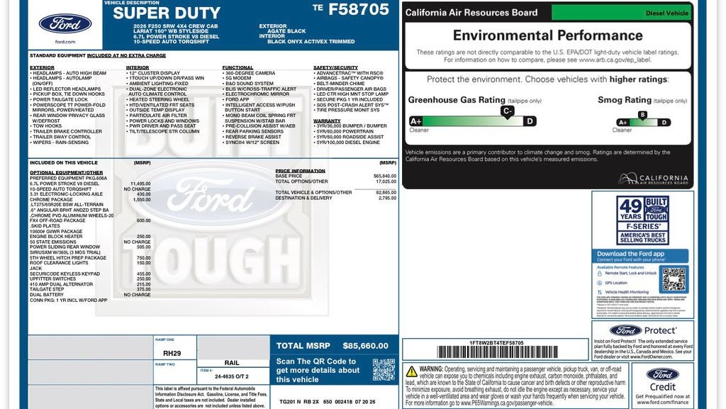 2026 Ford F-250SD Lariat
