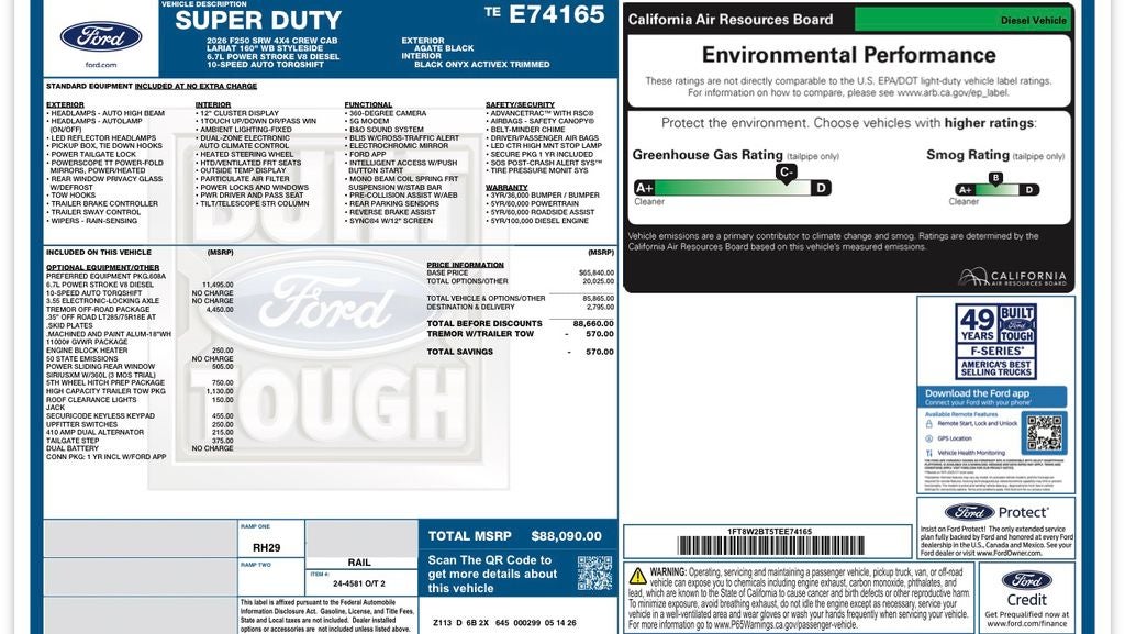 2026 Ford F-250SD Lariat