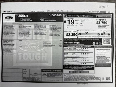 2023 Ford Ranger Lariat