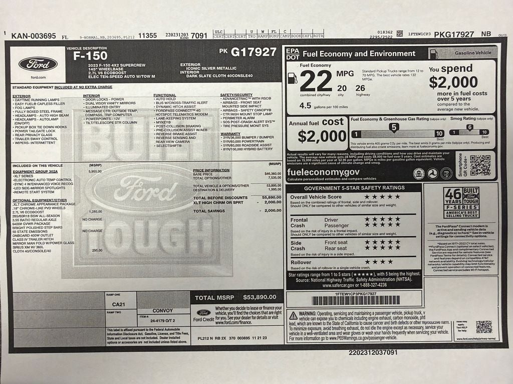 2023 Ford F-150 XLT