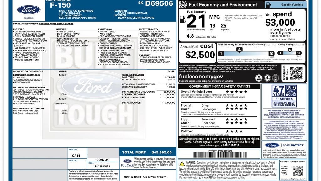 2025 Ford F-150 STX