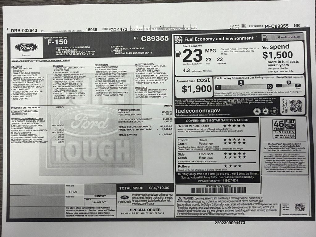 2023 Ford F-150 Limited