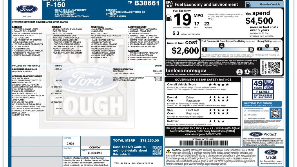 2026 Ford F-150 King Ranch