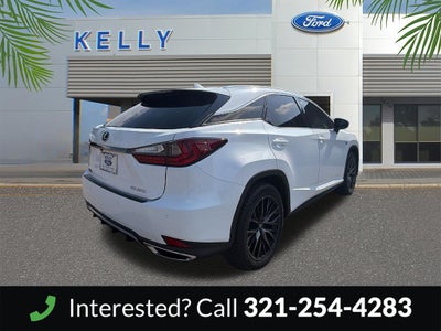 2022 Lexus RX 350 F Sport Handling