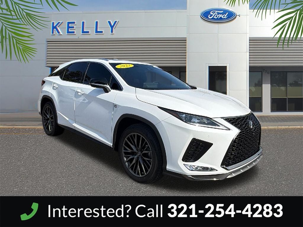 2022 Lexus RX 350 F Sport Handling