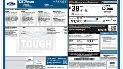2026 Ford Maverick XLT