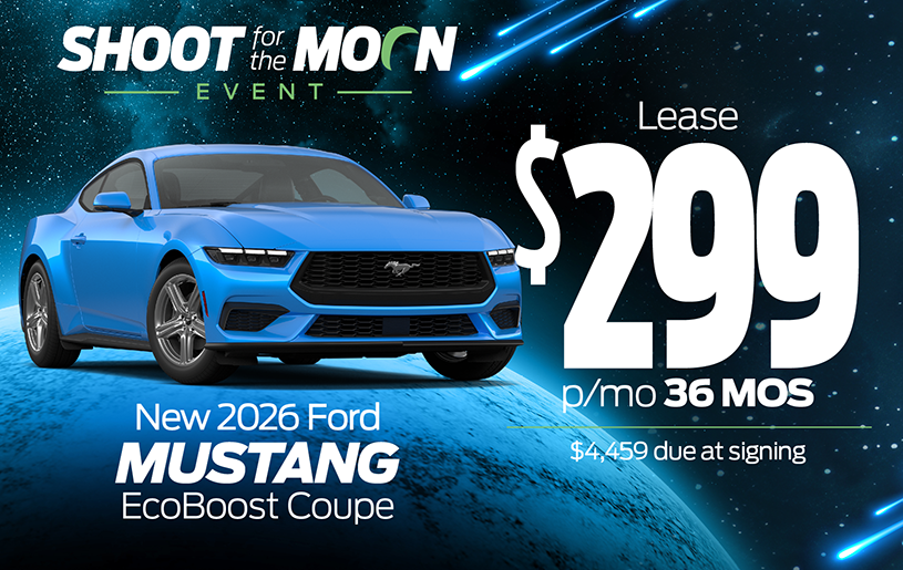2026 Ford Mustang special offer at Kelly Ford in Melbourne, FL