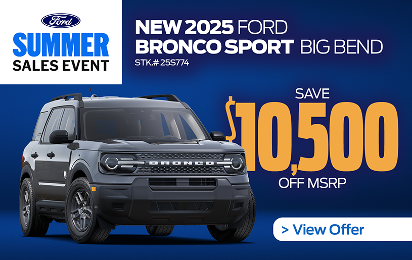 Bronco sport special
