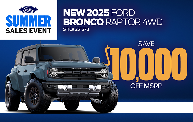 2025 Ford Bronco Sport special offer at Kelly Ford in Melbourne, FL