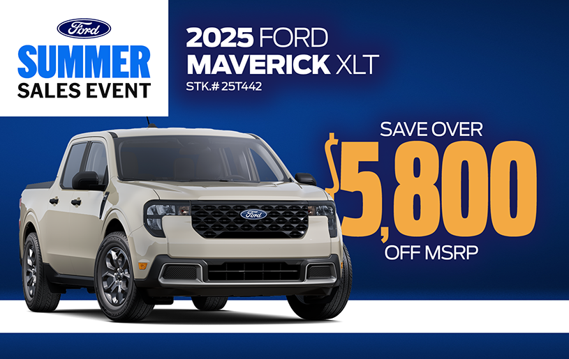 2025 Ford Maverick special offer at Kelly Ford in Melbourne, FL