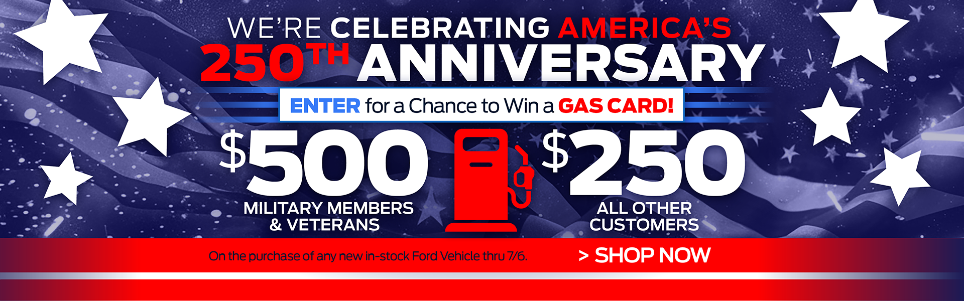 Gas Card Offer
