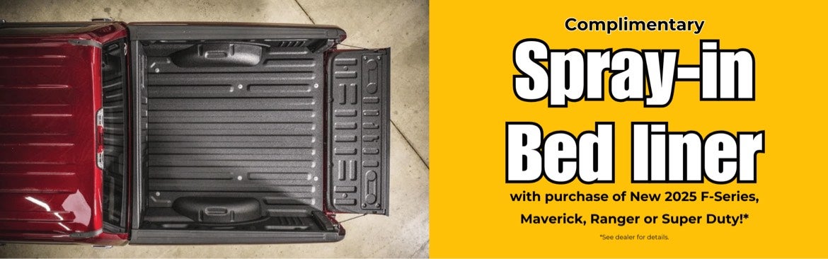 Complimentary Spray In Bed Liner