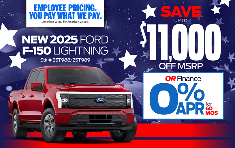 2025 Ford F-150 lease special at Kelly Ford in Melbourne, FL