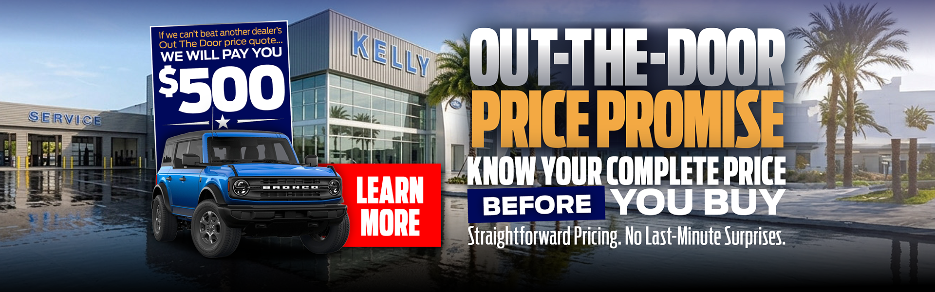 OUT THE DOOR PRICE PROMISE