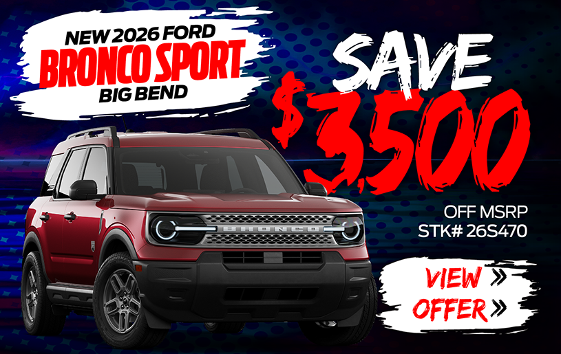 BRONCO SPORT SPECIAL