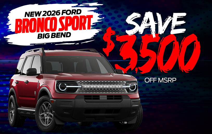 2025 Ford Bronco Sport special offer at Kelly Ford in Melbourne, FL