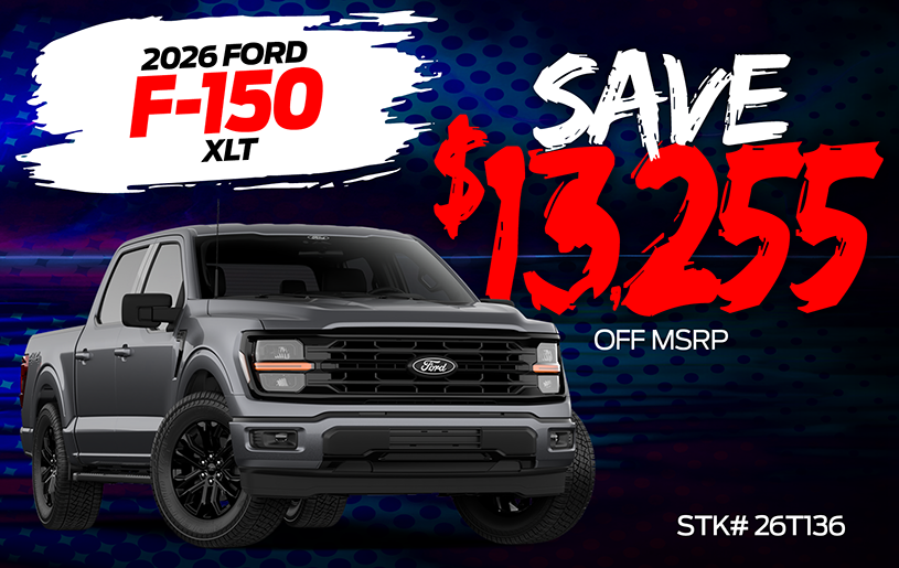 2025 Ford F-150 lease special at Kelly Ford in Melbourne, FL