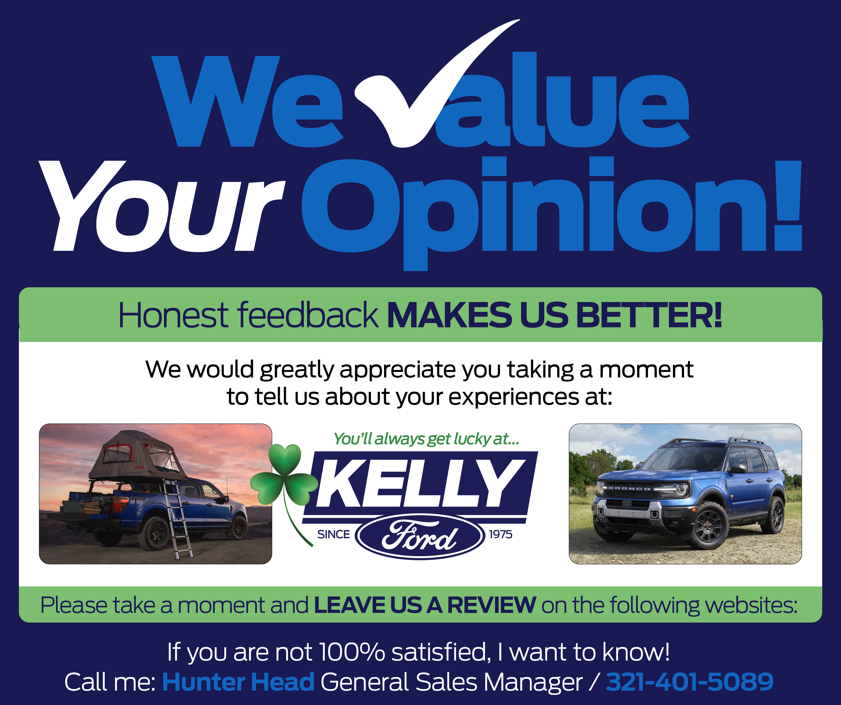 Leave a customer review for Kelly Ford